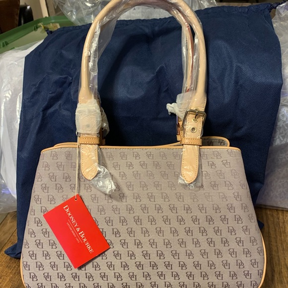 BNWT Dooney & Bourke Buckle Satchel 👜 Authentic Rare - Picture 8 of 10